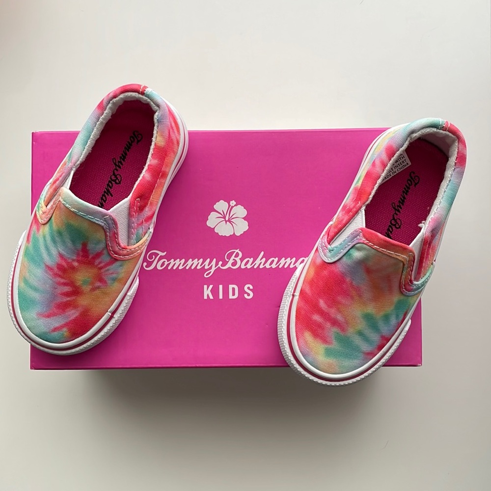 Tommy Bahama Infant Tie Dye Shoes